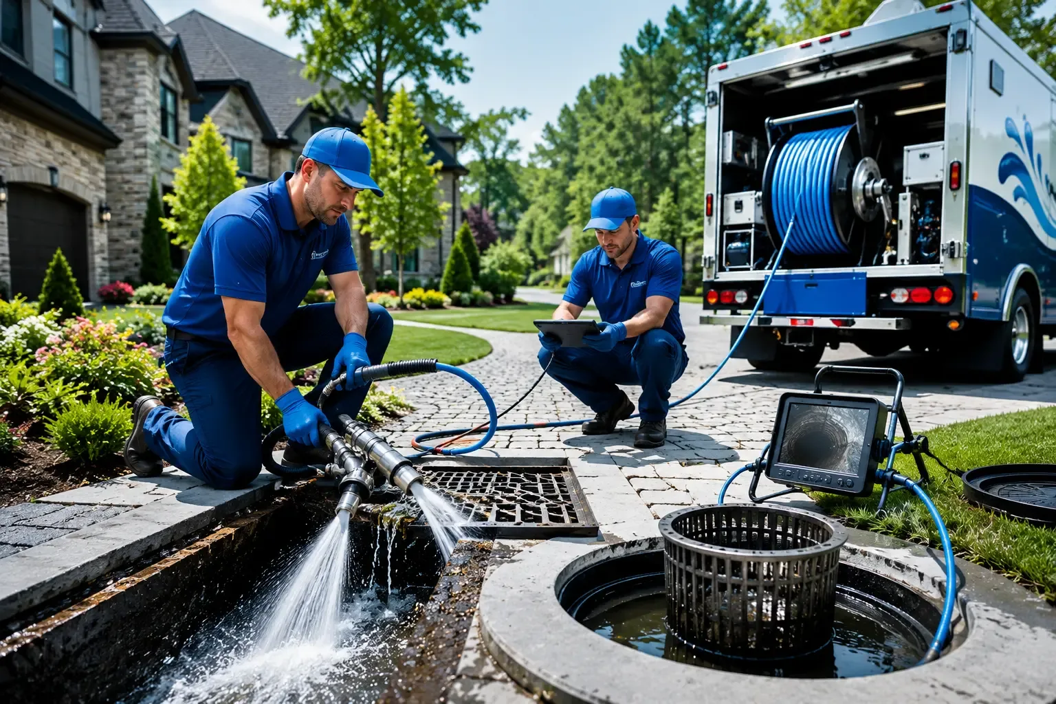 Local outdoor drain cleaning professionals in Aspers, PA
